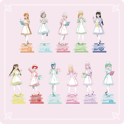 ラブライブ!スーパースター！！ Pastel Nurses アクリルスタンド 全11種