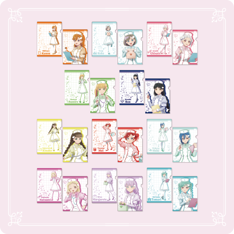 ラブライブ!スーパースター！！ Pastel Nurses A4クリアファイルセット 全11種