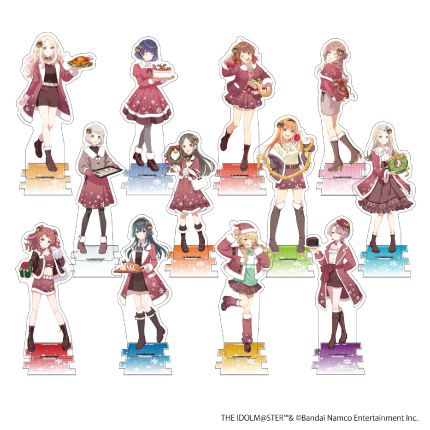 学園アイドルマスター  fête de Noël アクリルスタンド 全12種