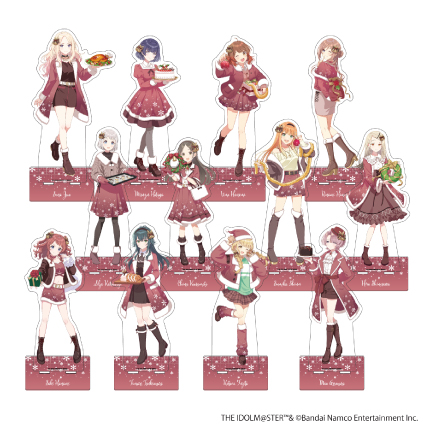 学園アイドルマスター  fête de Noël BIGアクリルスタンド 全12種