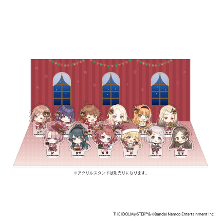 学園アイドルマスター  fête de Noël アクリルジオラマB