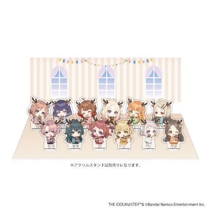 学園アイドルマスター  fête de Noël アクリルジオラマC