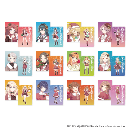 学園アイドルマスター  fête de Noël A5クリアファイルセット