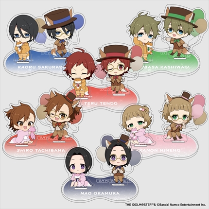 アイドルマスター SideM Autumn Foxes トレーディングペアアクリルスタンドB 全5種