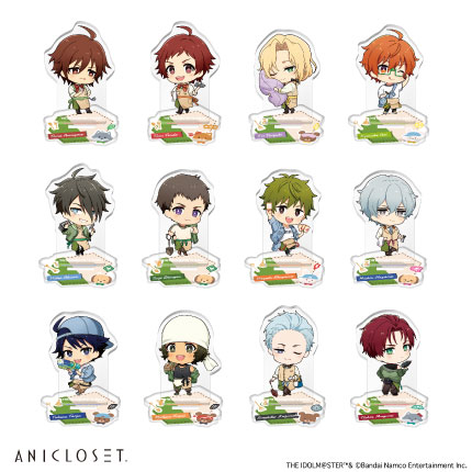 アイドルマスター SideM knick-knacks Vol.1 ミニキャラアクリルスタンドA 全12種