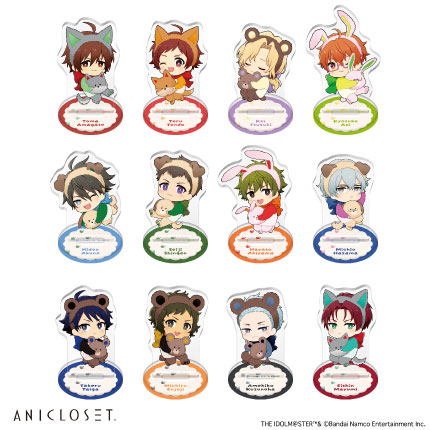 アイドルマスター SideM knick-knacks Vol.1 ミニキャラアクリルスタンドB 全12種