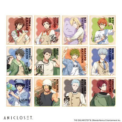 アイドルマスター SideM knick-knacks Vol.1  色紙 全12種