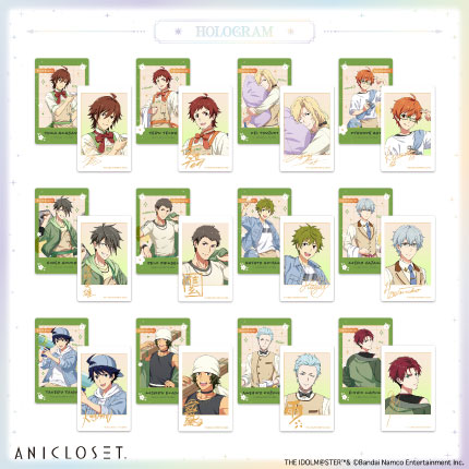 アイドルマスター SideM knick-knacks Vol.1 インスタントフォト風カード2枚1set 全12種