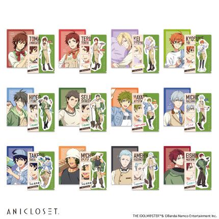 アイドルマスター SideM knick-knacks Vol.1 A5クリアファイルセット 全12種