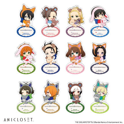 アイドルマスター SideM knick-knacks Vol.2 ミニキャラアクリルスタンドB 全12種