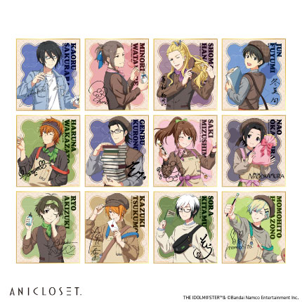 アイドルマスター SideM knick-knacks Vol.2  色紙 全12種