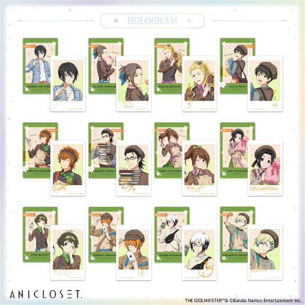アイドルマスター SideM knick-knacks Vol.2 インスタントフォト風カード2枚1set 全12種
