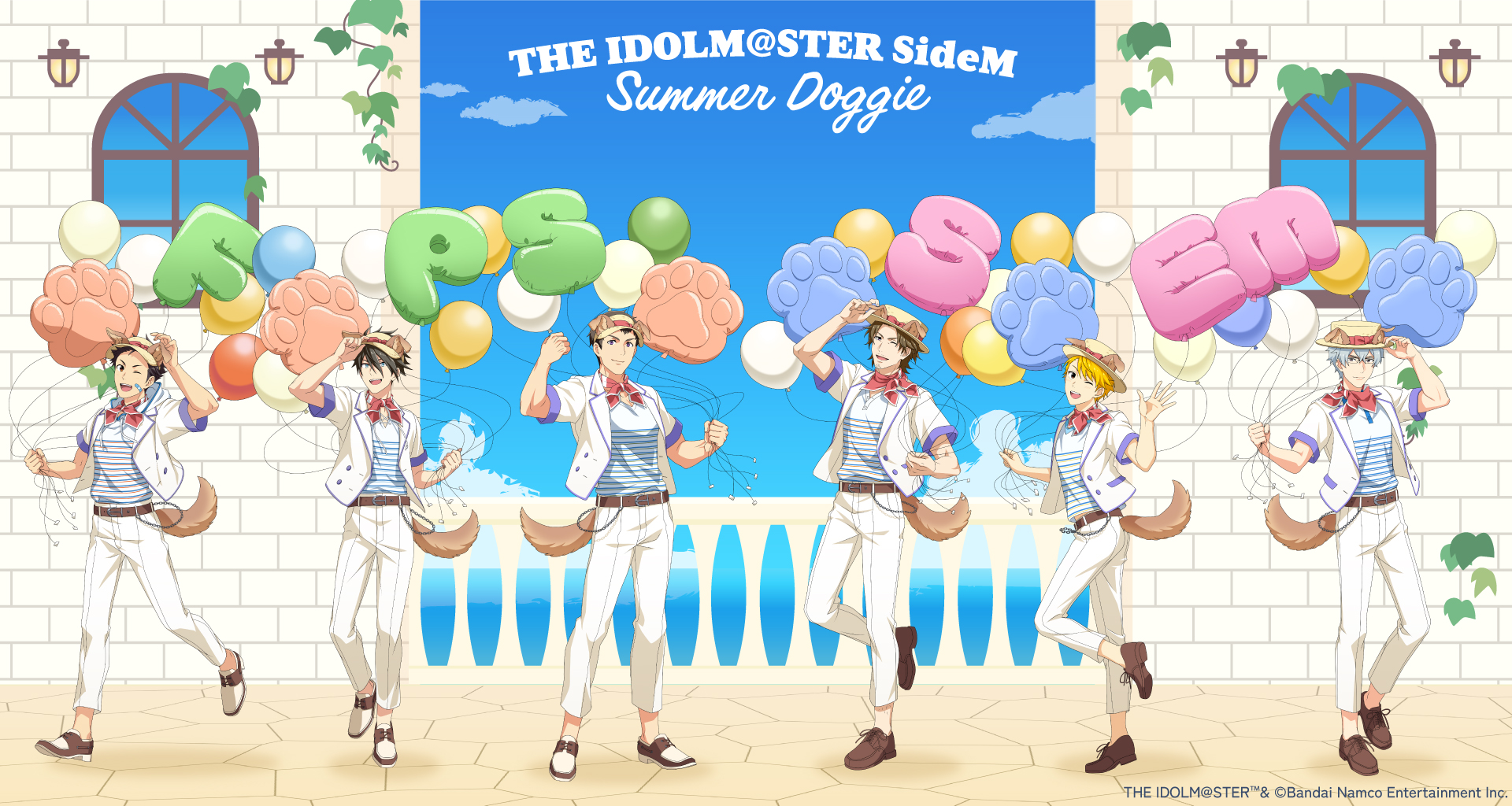 『アイドルマスター SideM』ポップアップストア『アイドルマスター SideM Summer Doggie』