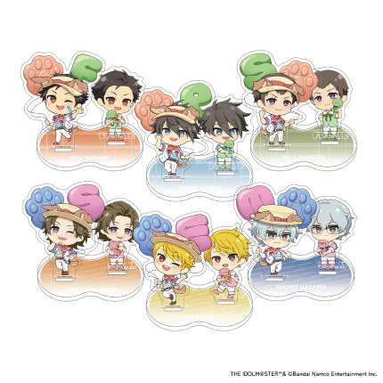 アイドルマスター SideM Summer Doggie トレーディングペアアクリルスタンドA 全6種
