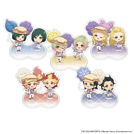 アイドルマスター SideM Summer Doggie トレーディングペアアクリルスタンドB 全5種