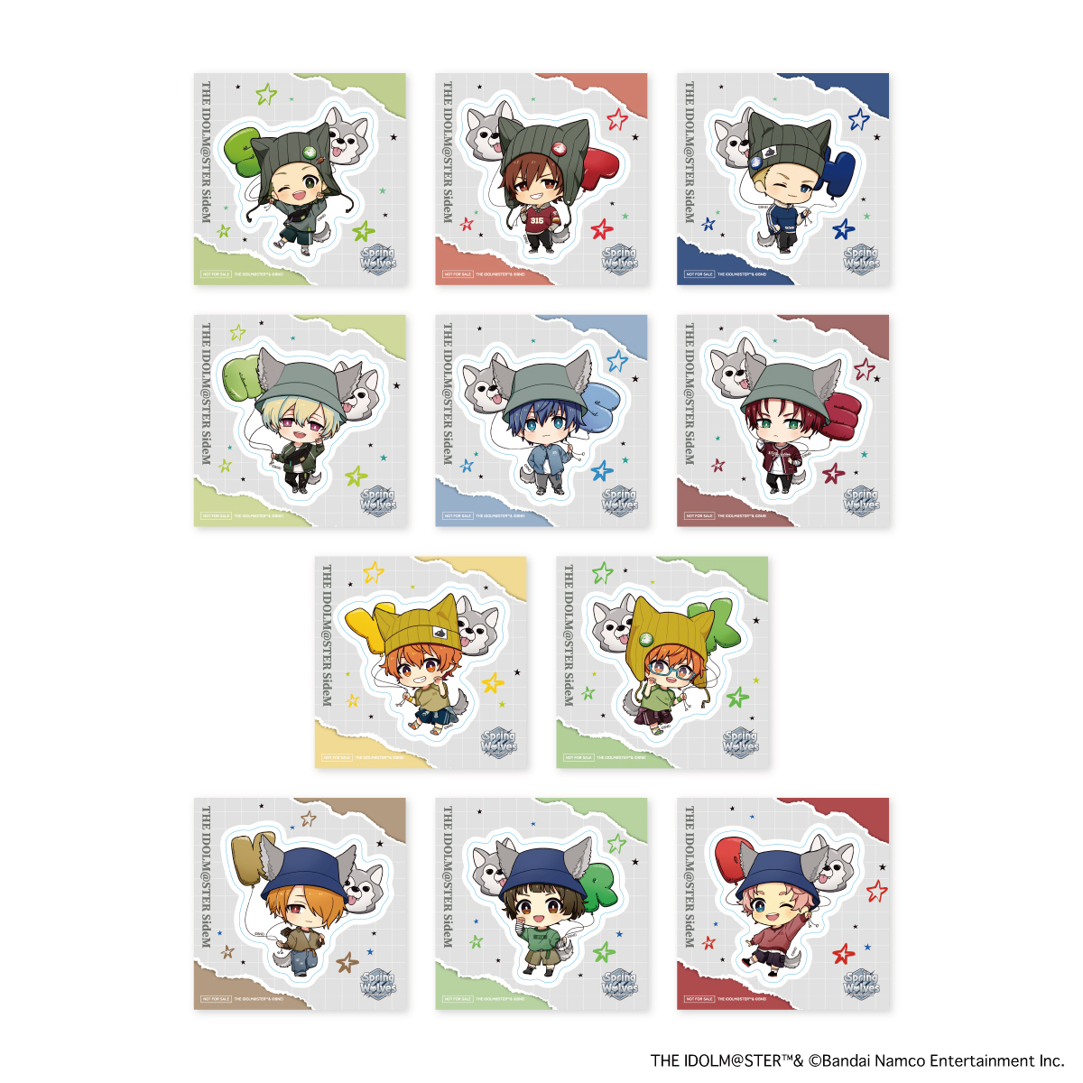 「「ステッカー」(全11種)