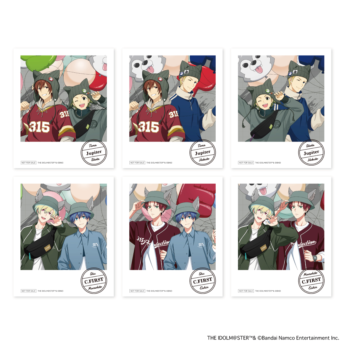 「「ブロマイド」(全6種)