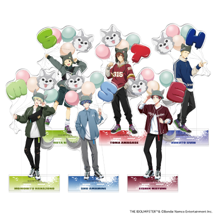 アイドルマスター SideM Spring Wolves アクリルスタンド 全6種