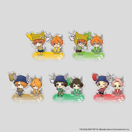 アイドルマスター SideM Spring Wolves トレーディングペアアクリルスタンドB 全5種