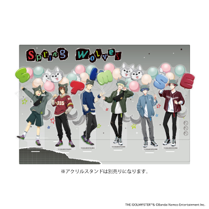 アイドルマスター SideM Spring Wolves アクリルジオラマ