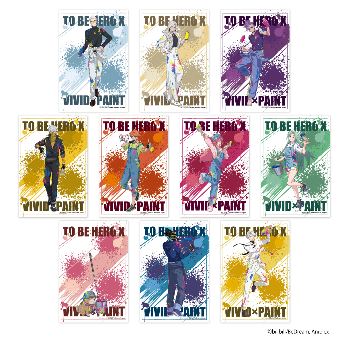 「オリジナルイラスト使用限定カード」(全10種)