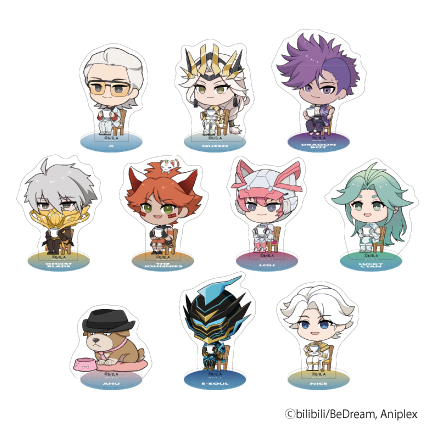 アニメ「TO BE HERO X」VIVID×PAINT トレーディングデフォルメアクリルスタンドB 全10種