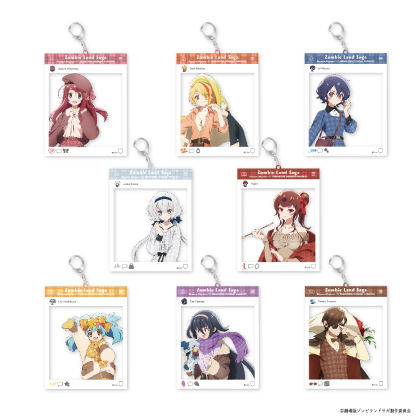 劇場版『ゾンビランドサガ ゆめぎんがパラダイス』どやんす、どやんすー!? ドッキドキおでかけパラダイス! SNSアクリルキーホルダー 全8種